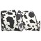Reliant Ribbon 2.5 in. x 10 yards Cow Print Wired Edge RD Ribbon, Black & White